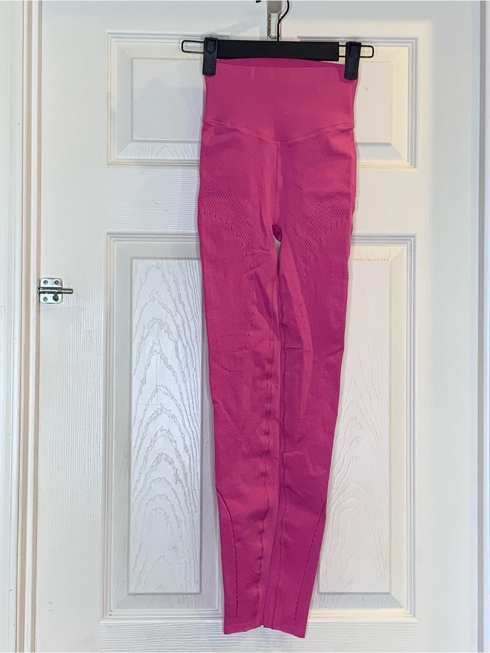Fabletics Sculpt Knit Contour High Waisted Leggings Pink Size XS